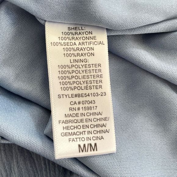 Altar’d State Avalina Ruffled Dress In Blue Sold Out In This Color Size Medium - Picture 10 of 11